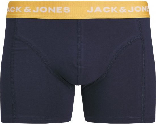 Jack & Jones SKULLROCK Trunks 3-Pack Navy Blazer - Alsónemű & strandruhák - Nagyméretű Alsónemű 2XL-8XL