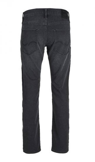 Jack & Jones JJIMIKE JJICON I.K. SQ 028 Jeans Black Denim - Farmer & nadrág - Farmer és nadrág - W40-W70