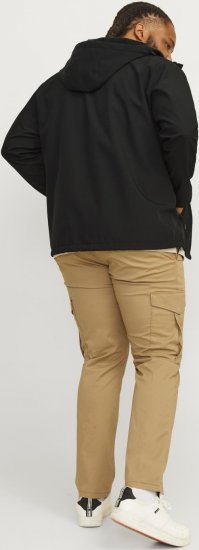 Jack & Jones JJTAYLOR Softshell Jacket Black - Kabátok - Nagyméretű Kabátok - 2XL-8XL