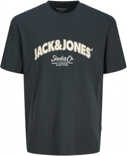 Jack & Jones JORBRONX T-Shirt Dark Green - Pólók - Nagyméretű pólók - 2XL-14XL