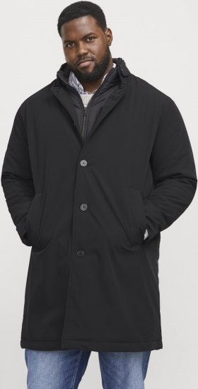 Jack & Jones REMY Windproof Water-resistant Softshell Jacket Black - Kabátok - Nagyméretű Kabátok - 2XL-8XL