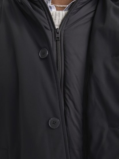Jack & Jones REMY Windproof Water-resistant Softshell Jacket Black - Kabátok - Nagyméretű Kabátok - 2XL-8XL