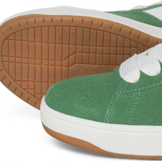 Jack & Jones Miles SYN Suede Sneakers Verdant Green - Férfi cipők 40-52 - 