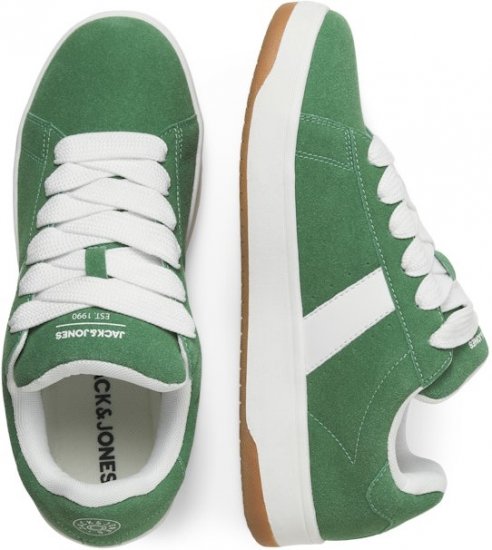 Jack & Jones Miles SYN Suede Sneakers Verdant Green - Férfi cipők 40-52 - 