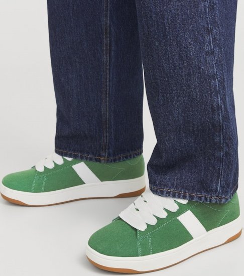 Jack & Jones Miles SYN Suede Sneakers Verdant Green - Férfi cipők 40-52 - 