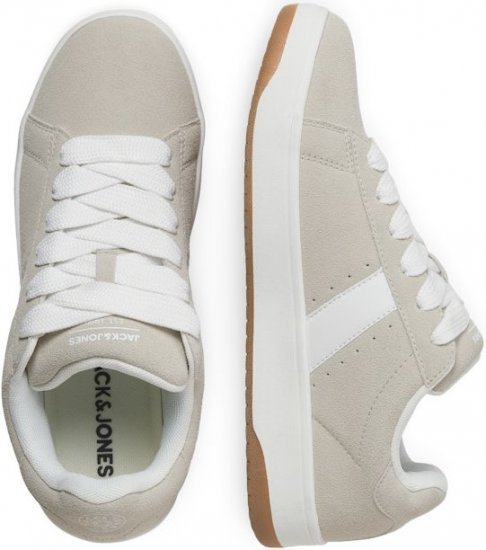 Jack & Jones Miles SYN Suede Sneakers Beige - Férfi cipők 40-52 - 