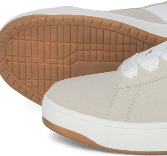 Jack & Jones Miles SYN Suede Sneakers Beige - Férfi cipők 40-52 - 