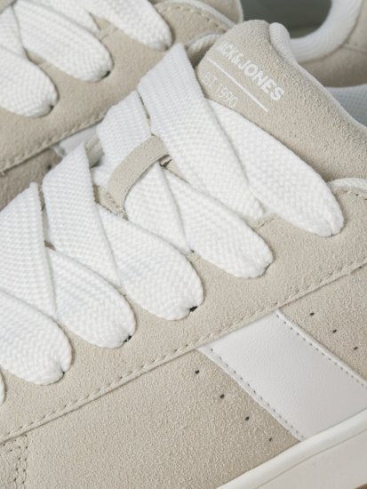 Jack & Jones Miles SYN Suede Sneakers Beige - Férfi cipők 40-52 - 