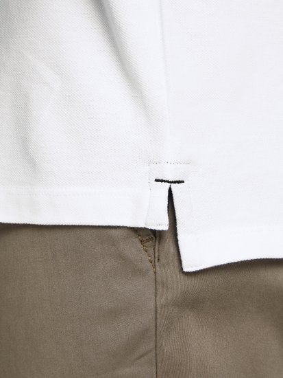 Jack & Jones PAULOS Short Sleeve Polo White/PS - Pólóingek - Galléros Pólók 2XL-8XL - Pólóingek 2XL-8XL
