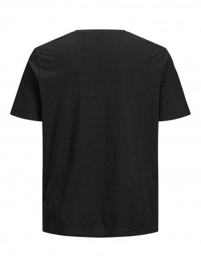 Jack & Jones Organic Basic T-shirt Black - Pólók - Nagyméretű pólók - 2XL-14XL