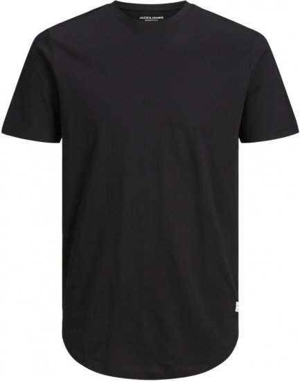 Jack & Jones NOA Crew Neck T-Shirt Black - Pólók - Nagyméretű pólók - 2XL-14XL