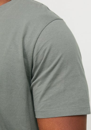 Jack & Jones NOA Crew Neck T-Shirt Grey - Pólók - Nagyméretű pólók - 2XL-14XL