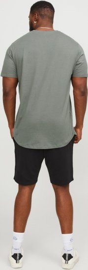 Jack & Jones NOA Crew Neck T-Shirt Grey - Pólók - Nagyméretű pólók - 2XL-14XL