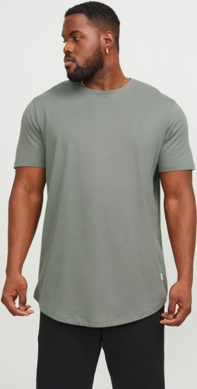 Jack & Jones NOA Crew Neck T-Shirt Grey - Pólók - Nagyméretű pólók - 2XL-14XL