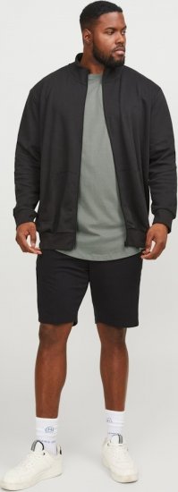 Jack & Jones NOA Crew Neck T-Shirt Grey - Pólók - Nagyméretű pólók - 2XL-14XL