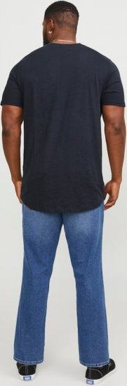 Jack & Jones NOA Crew Neck T-Shirt Navy Blazer - Pólók - Nagyméretű pólók - 2XL-14XL