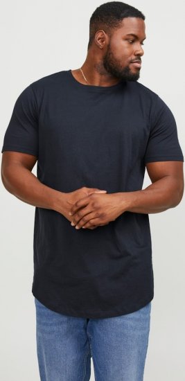 Jack & Jones NOA Crew Neck T-Shirt Navy Blazer - Pólók - Nagyméretű pólók - 2XL-14XL