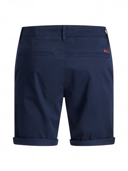Jack & Jones JPSTBOWIE Chino Shorts Navy Blazer - Rövidnadrág - Nagyméretű Rövidnadrág W40-W60