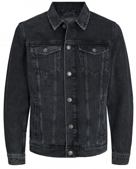 Jack & Jones JJIJEAN Denim Jacket Black Denim - Kabátok - Nagyméretű Kabátok - 2XL-8XL