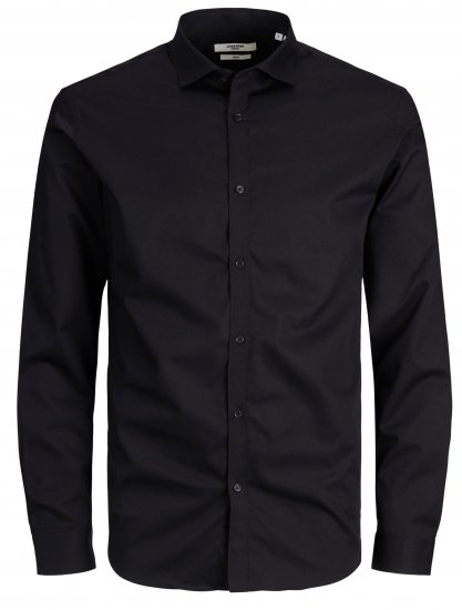 Jack & Jones CARDIFF Dress Shirt Black - Ingek - Ingek 2XL-10XL