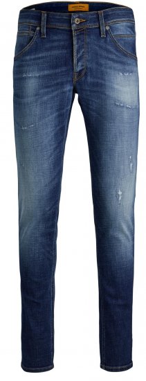 Jack & Jones GLENN FOX GE 348 Jeans Blue Denim - Farmer & nadrág - Farmer és nadrág - W40-W70