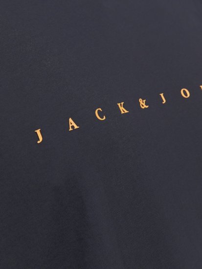 Jack & Jones STAR T-Shirt Dark Navy - Pólók - Nagyméretű pólók - 2XL-14XL