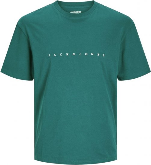 Jack & Jones STAR T-Shirt Deep Teal - Pólók - Nagyméretű pólók - 2XL-14XL