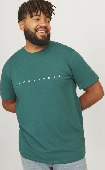 Jack & Jones STAR T-Shirt Deep Teal - Pólók - Nagyméretű pólók - 2XL-14XL