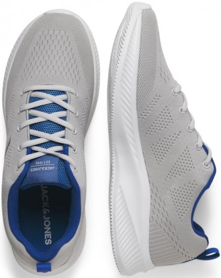 Jack & Jones Croxley Sneakers Grey/Monaco Blue - Férfi cipők 40-52 - 