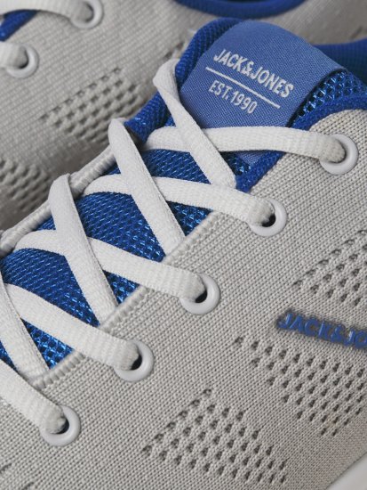 Jack & Jones Croxley Sneakers Grey/Monaco Blue - Férfi cipők 40-52 - 