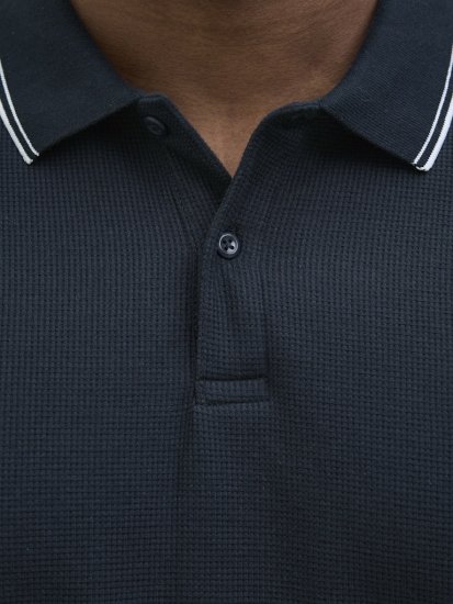 Jack & Jones AUSTIN PLAY Polo Dark Blue - Pólóingek - Galléros Pólók 2XL-8XL - Pólóingek 2XL-8XL