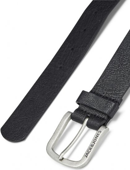 Jack & Jones HARRY Belt Black - Övek - Nagyméretű Övek W40-W70/2XL-8XL