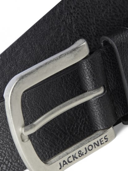 Jack & Jones HARRY Belt Black - Övek - Nagyméretű Övek W40-W70/2XL-8XL