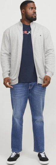 Jack & Jones Corp Logo Crew Neck T-Shirt Navy Blazer - Pólók - Nagyméretű pólók - 2XL-14XL