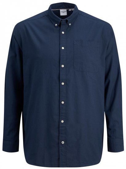 Jack & Jones OXFORD LS Shirt Navy Blazer - Ingek - Ingek 2XL-10XL