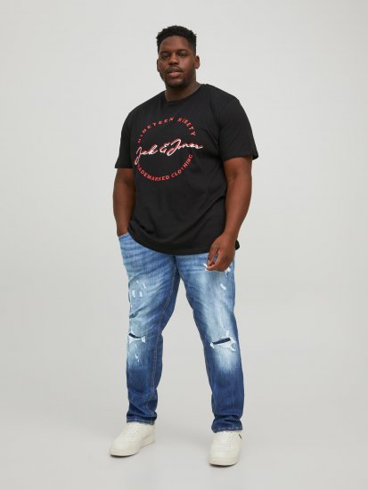 Jack & Jones JJIGLENN JJSEAL Blue Denim Jeans - Farmer & nadrág - Farmer és nadrág - W40-W70