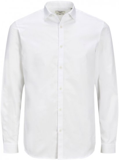 Jack & Jones CARDIFF Dress Shirt White - Ingek - Ingek 2XL-10XL