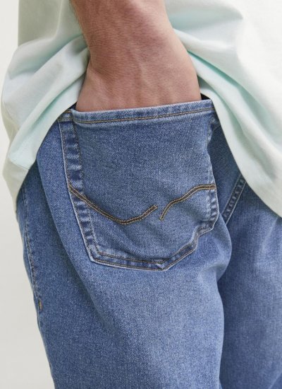 Jack & Jones GLENN ORIGINAL MF 071 Jeans Blue Denim - Farmer & nadrág - Farmer és nadrág - W40-W70