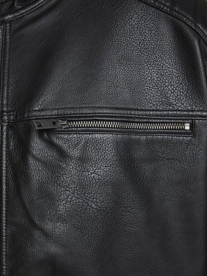 Jack & Jones ROCKY Jacket Black - Kabátok - Nagyméretű Kabátok - 2XL-8XL