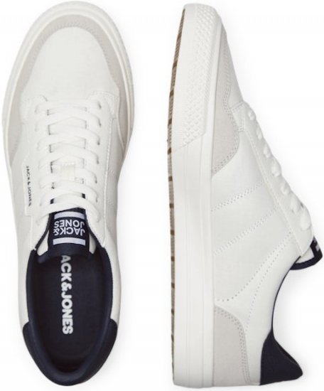 Jack & Jones Morden Combo Sneakers White/Navy - Férfi cipők 40-52 - 