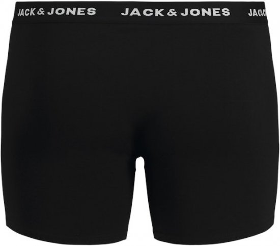 Jack & Jones HUEY Trunks 5-Pack Black - Alsónemű & strandruhák - Nagyméretű Alsónemű 2XL-8XL