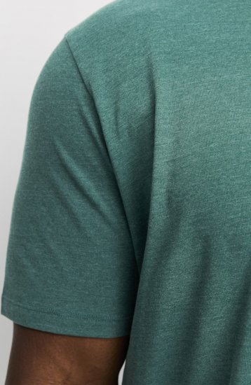 Jack & Jones ORGANIC T-Shirt Green/Melange - Pólók - Nagyméretű pólók - 2XL-14XL