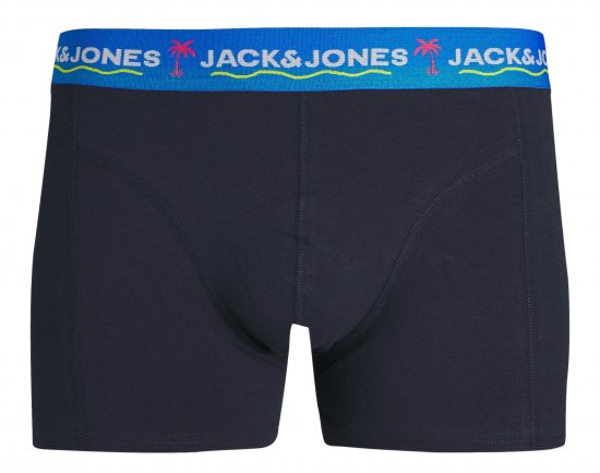 Jack & Jones JACTHOMAS Trunks 3-Pack Navy Blazer - Alsónemű & strandruhák - Nagyméretű Alsónemű 2XL-8XL