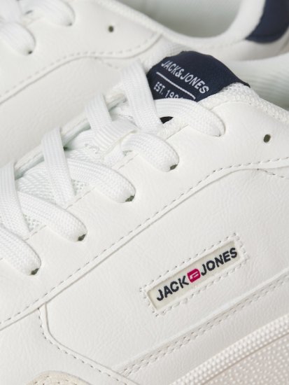 Jack & Jones Bounce Sneakers White/Navy BLAZE - Férfi cipők 40-52 - 