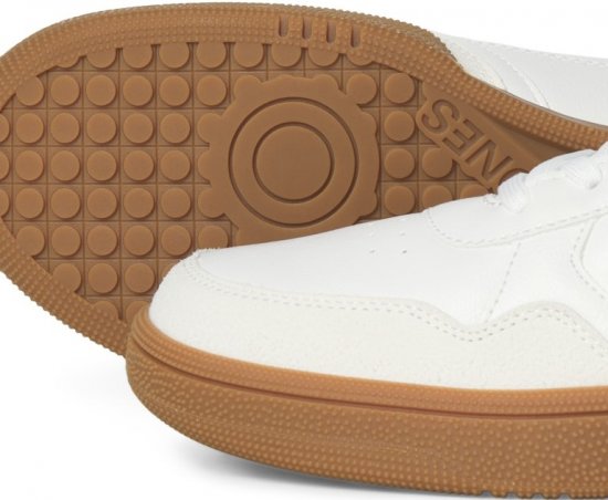 Jack & Jones Bounce Sneakers White/Verdant Green - Férfi cipők 40-52 - 
