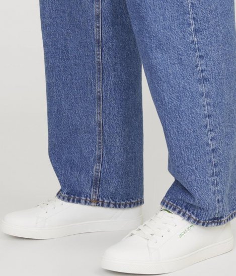 Jack & Jones Bosley Sneakers White/MEDIUM GREEN - Férfi cipők 40-52 - 