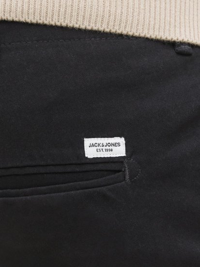 Jack & Jones Dave Chino Shorts Black - Rövidnadrág - Nagyméretű Rövidnadrág W40-W60