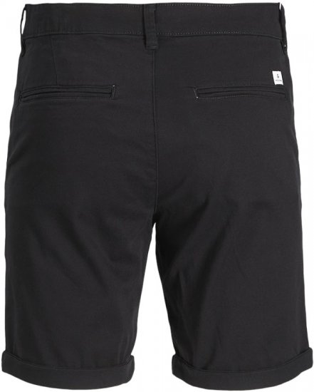 Jack & Jones Dave Chino Shorts Black - Rövidnadrág - Nagyméretű Rövidnadrág W40-W60