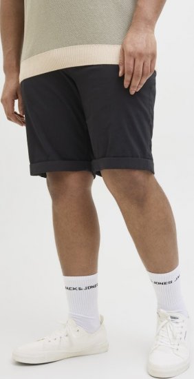Jack & Jones Dave Chino Shorts Black - Rövidnadrág - Nagyméretű Rövidnadrág W40-W60