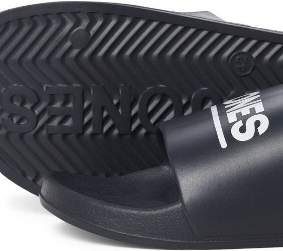 Jack & Jones Wollie Slippers Black - Férfi cipők 40-52 - 